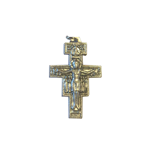 Small Metal San Damiano Cross