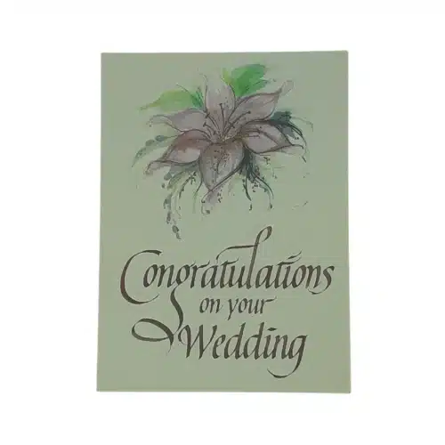 Wedding card