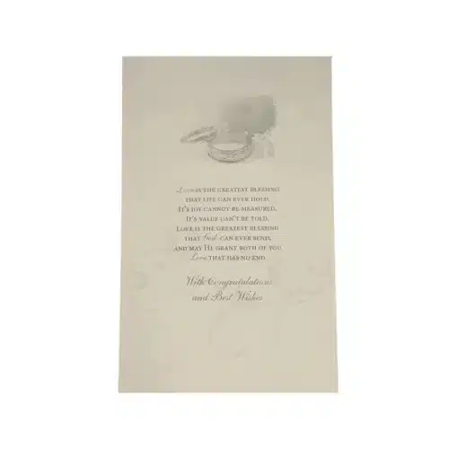Wedding card