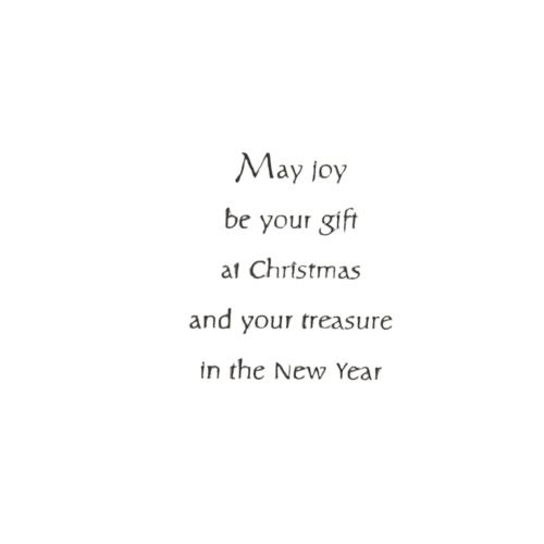 Green Christmas Card