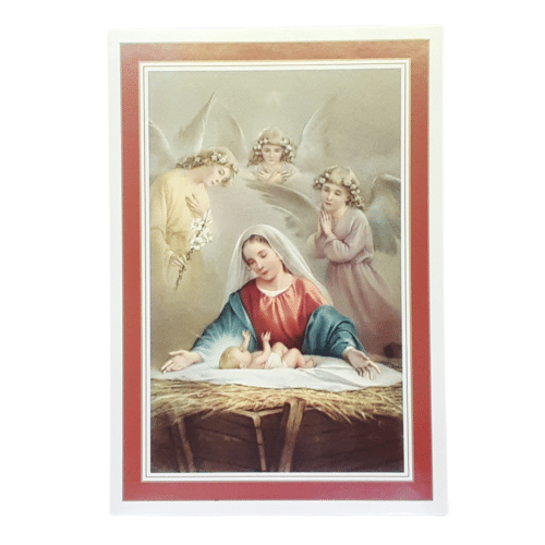 Mary and Jesus Christmas Card