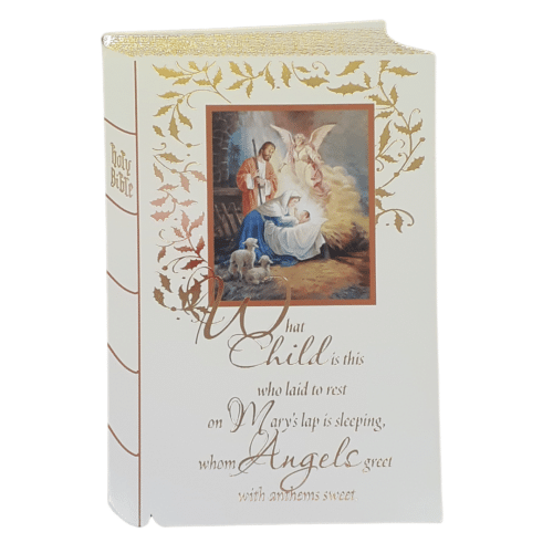 Silent Night Christmas Card