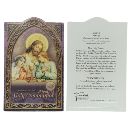 Holy Card Holy Communion