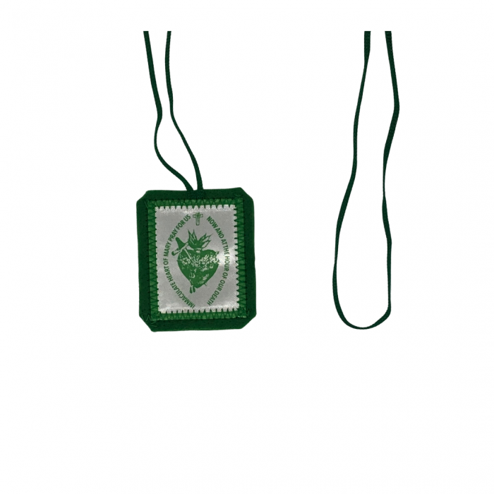 Green Scapular of Our Lady - Simple