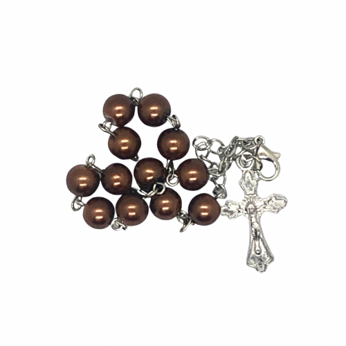 Brown Decade Rosary