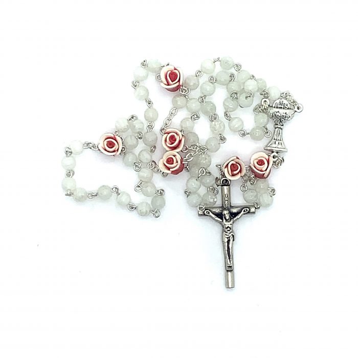 First Holy Communion Rosebud Rosary