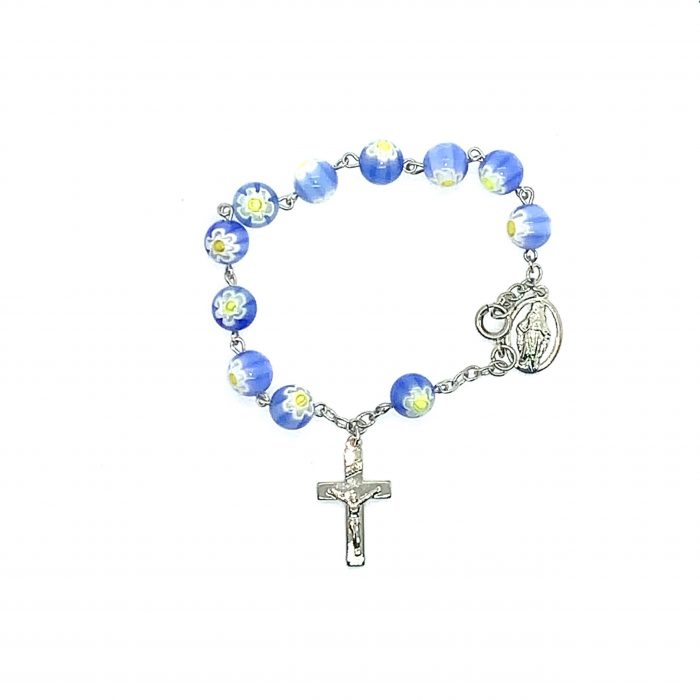 Glass Green Bracelet Rosary