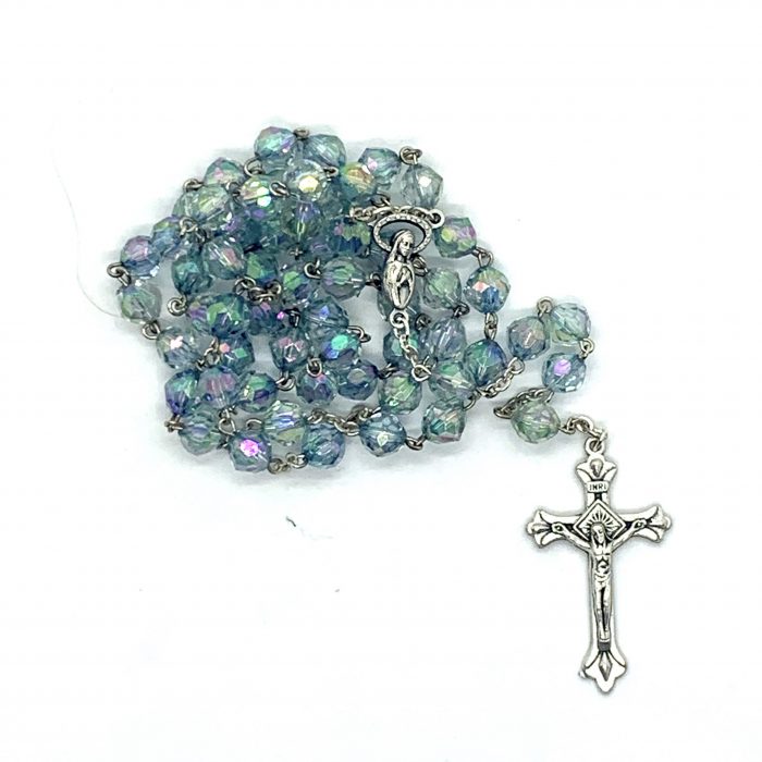 Pretty Light Blue Rosary