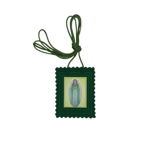 Green Scapular - Colour Image scapgc front