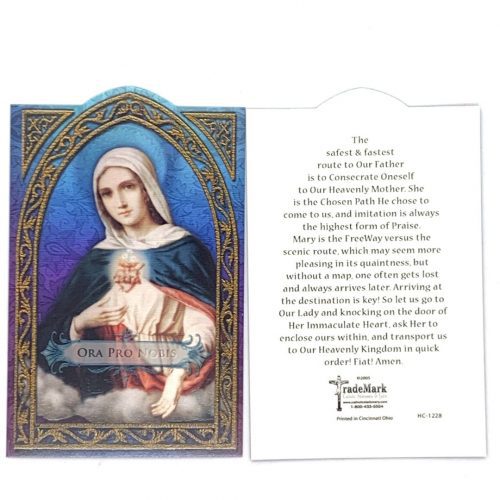 Mary Holy Card