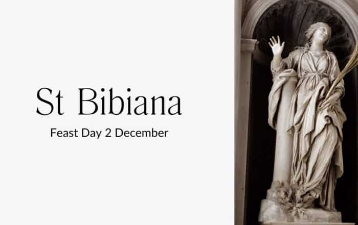 The Feast of St Bibiana