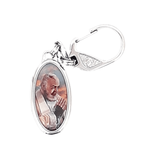 St Padro Pio Keyring