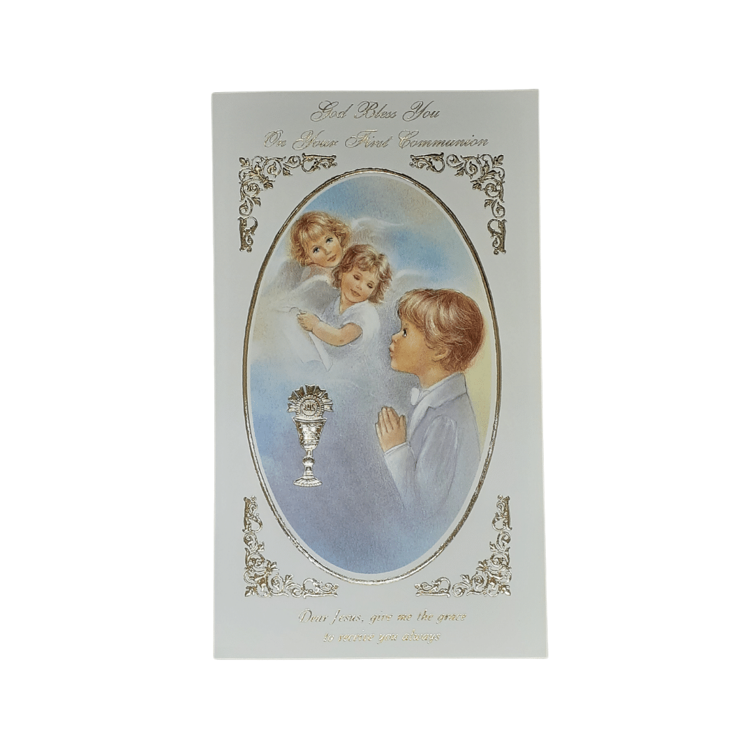 First Holy Comm Card